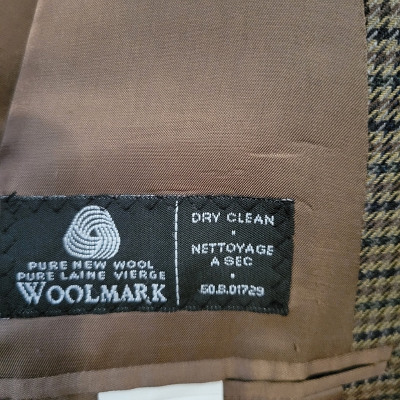 Lauren Ralph Lauren Men's Houndstooth Preppy Blazer Jacket. Size 40S - Picture 7 of 10